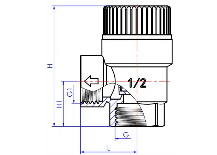 Male Thread Safety Valve
