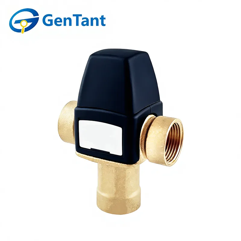 Injap Campuran Termostatik Dengan Saluran Air Bawah